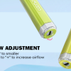 AMV0107 Cylinder Body Flat Mouthpiece Airflow Adjustable Rechargeable 4000 - Image 3