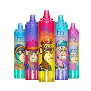 Fumot Tornado 15K Disposable Vape | 15,000 Puffs, 25ml E-Liquid | 0.9Ω Mesh Coil, Adjustable Airflow, 850mAh Battery, Type-C, Power & E-Liquid Indicators